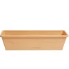 Lot de 3 balconnières 6L - 50x15x17cm plastique terracotta < Gifi Clearance