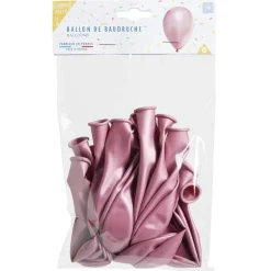 Lot de 20 ballons en latex rose < Gifi Clearance