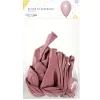 Lot de 20 ballons en latex rose poudré