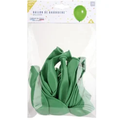Lot de 20 ballons en latex vert