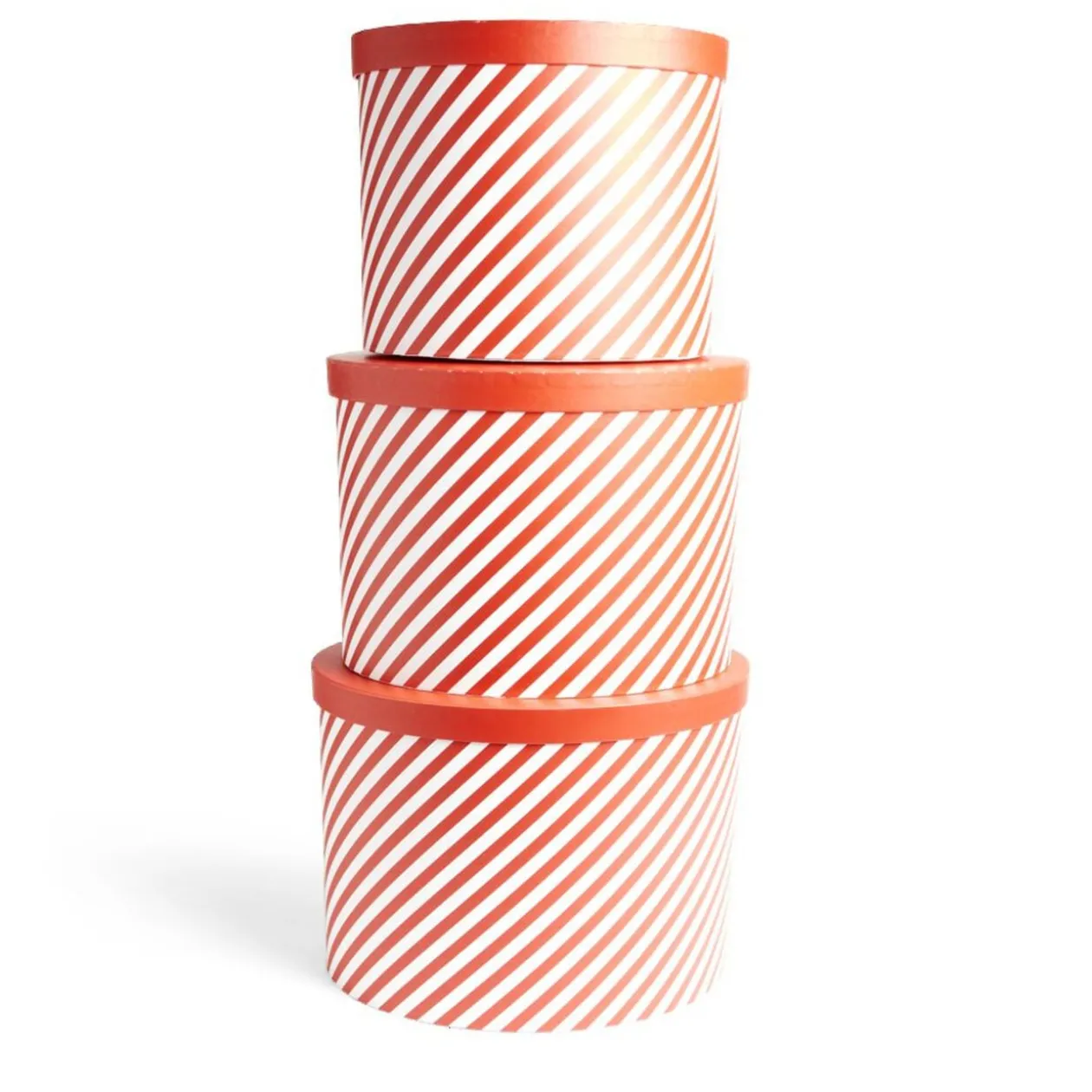 Lot de 3 boîtes à cadeau rondes Ø31cm