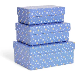 Lot de 3 boîtes de rangement - 3 modèles < Gifi Hot