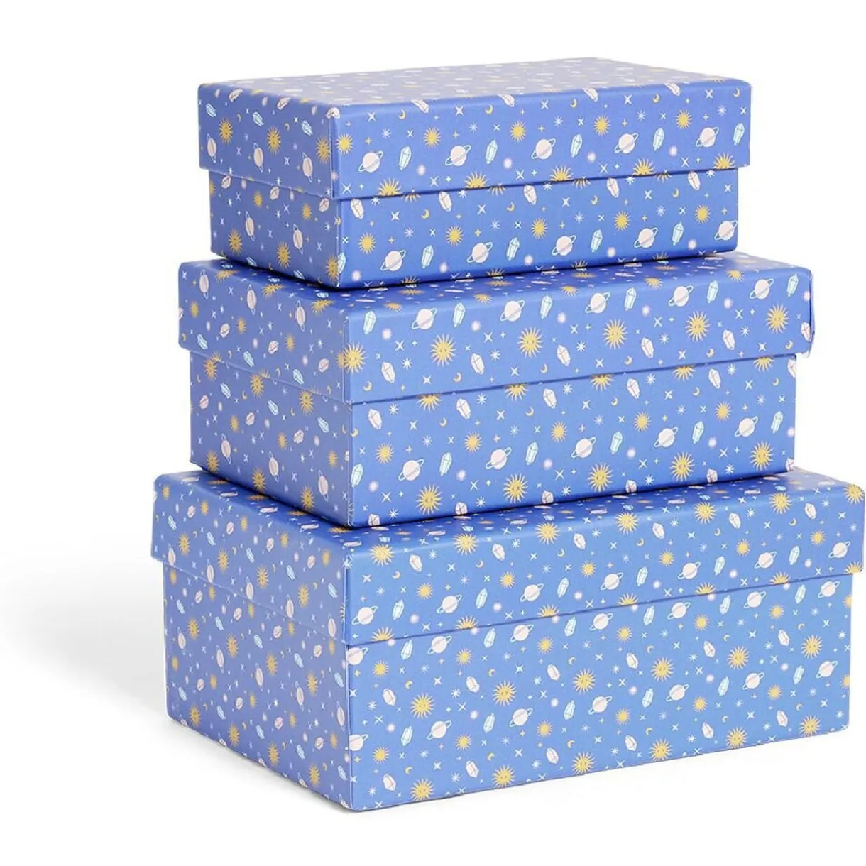 Lot de 3 boîtes de rangement - 3 modèles < Gifi Hot