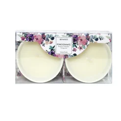 Lot de 2 bougies parfumées 5H dans bol - 3 modèles
