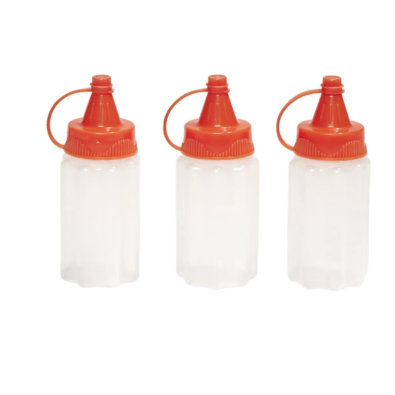Lot de 3 bouteilles pour sauce 30ml