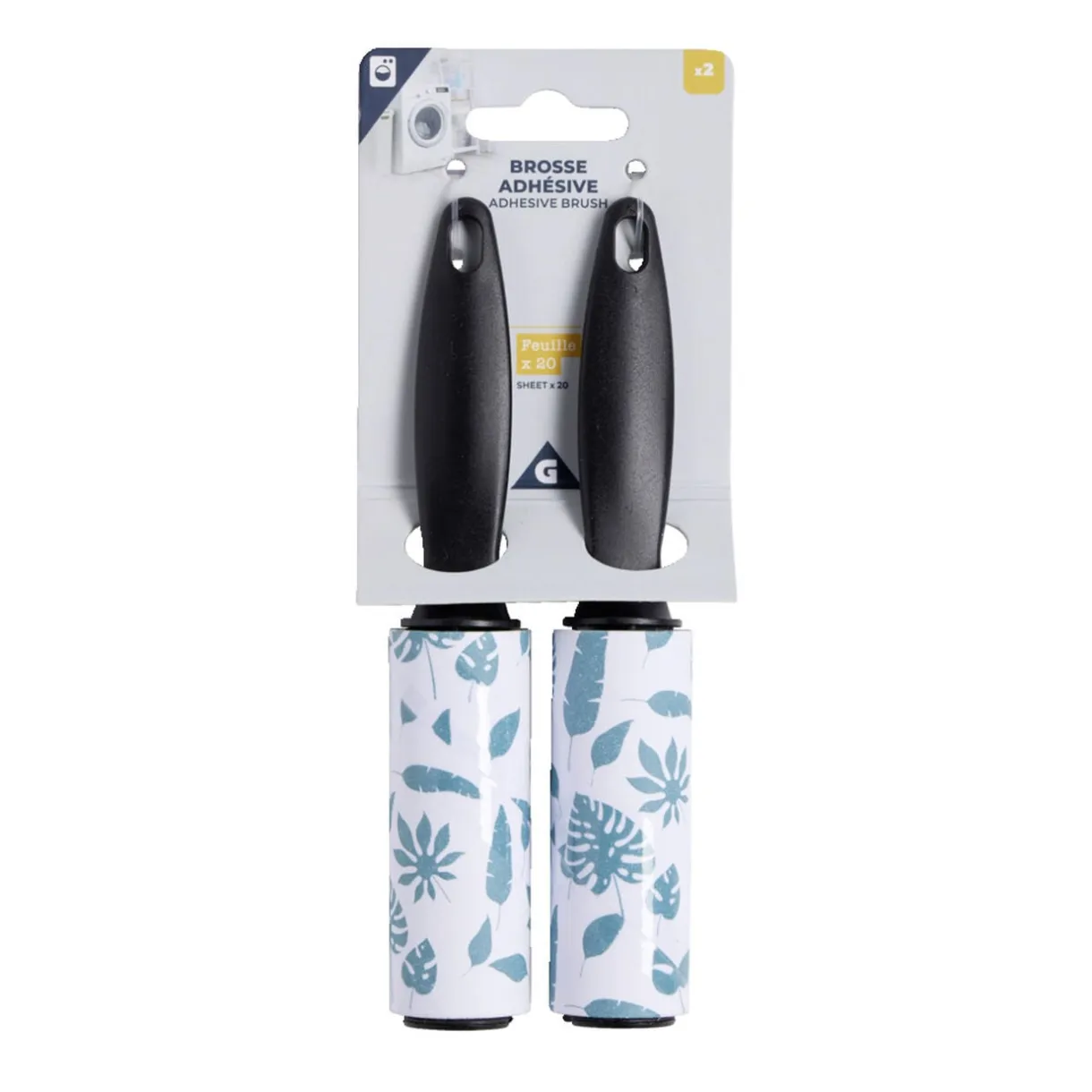 Lot de 2 brosses adhésives à 20 feuilles < Gifi Outlet