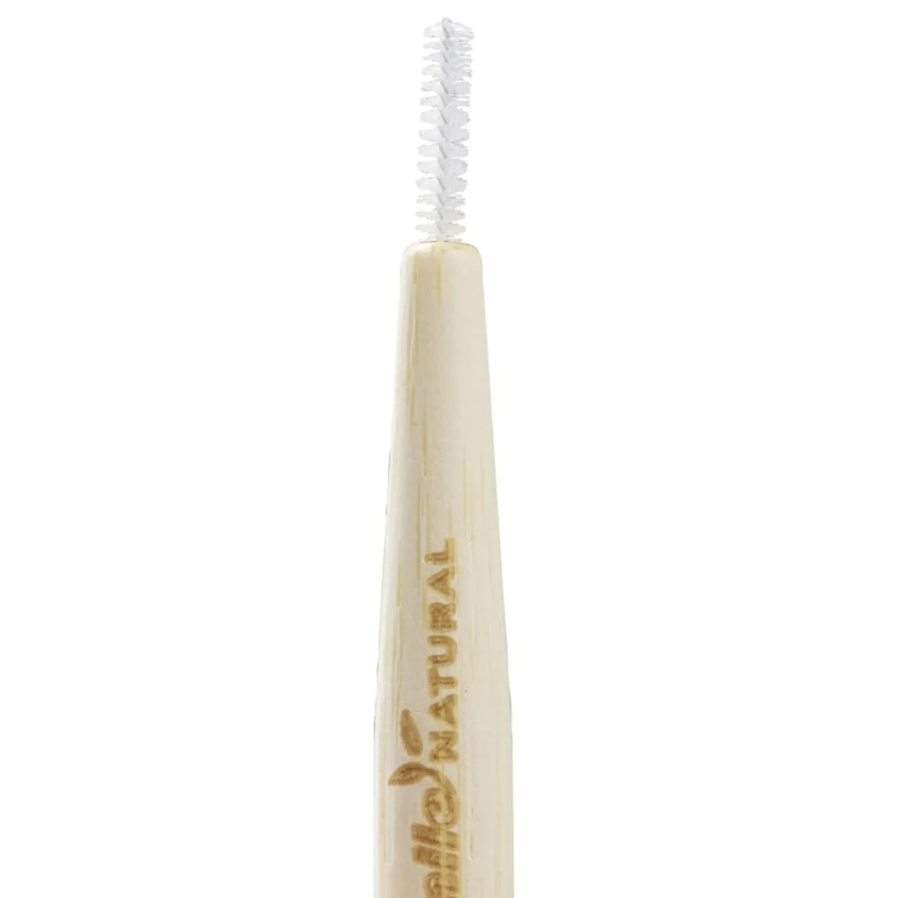 Lot de 6 brossettes interdentaires 2mm manche bambou