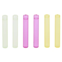 Lot de 6 bâtons de glace réutilisables vert/jaune/rose