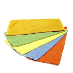 Lot de 5 chiffons microfibre 30x30cm polyester < Gifi Outlet