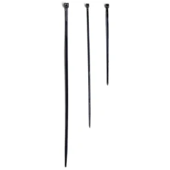 Lot de 180 colliers de serrage en nylon noir