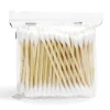 Lot de 100 coton-tiges en bambou et coton