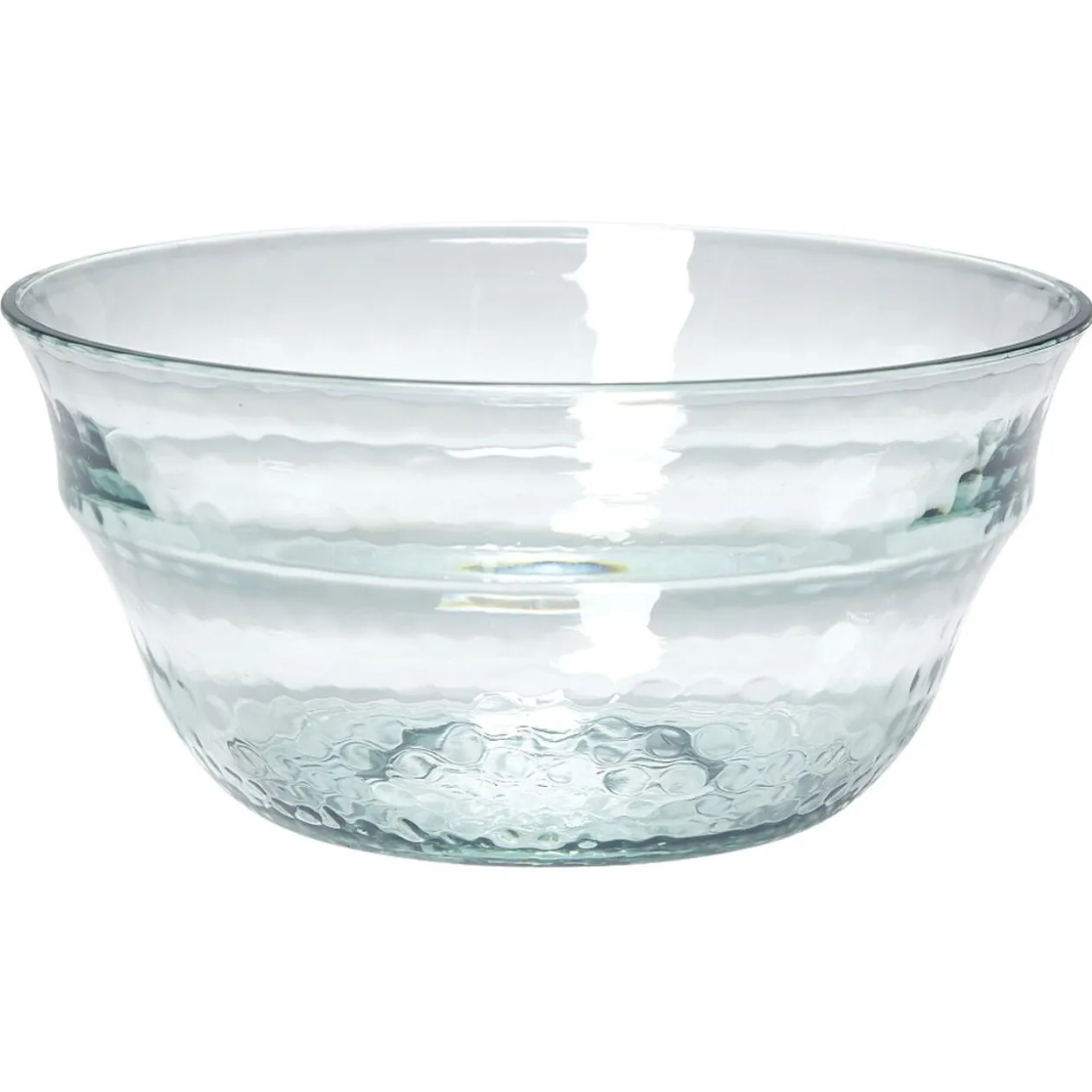 Lot de 4 coupelles en plastique effet martelé