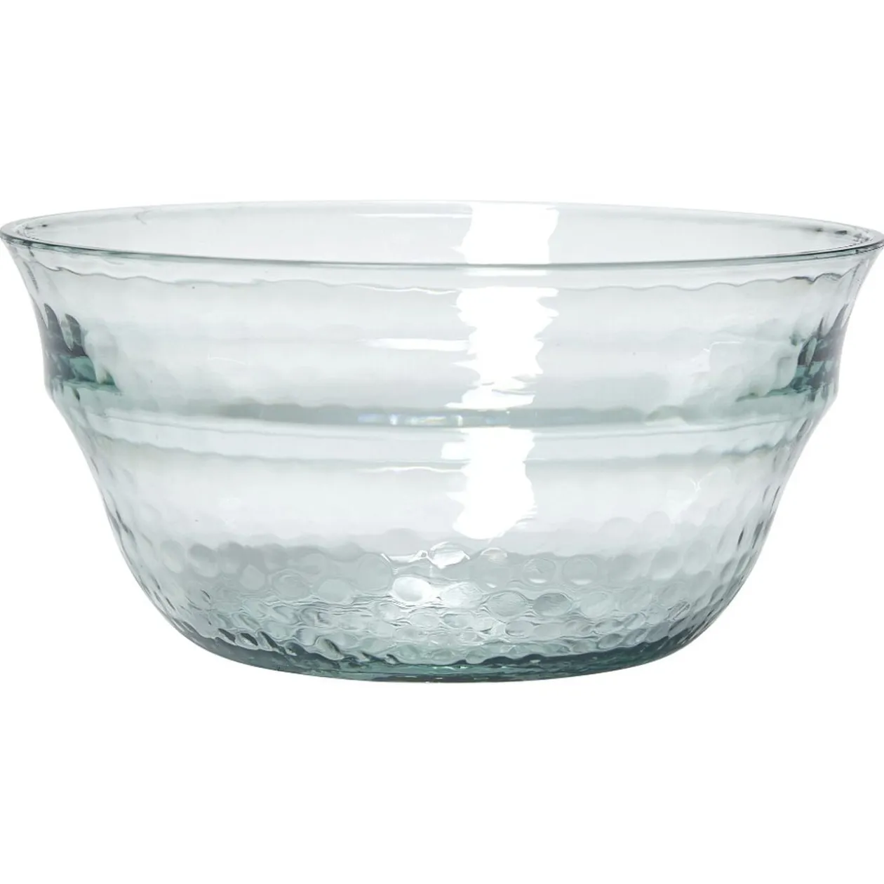 Lot de 4 coupelles en plastique effet martelé