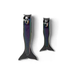 Lot de 2 coupe-ongles pieds et mains design sirène