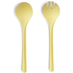 Lot de 2 couverts à salade en plastique - 3 coloris < Gifi Outlet