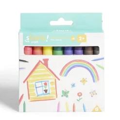 Lot de 8 crayons gras multicolore < Gifi Outlet