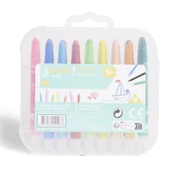 Lot de 18 crayons twistables multicolore < Gifi