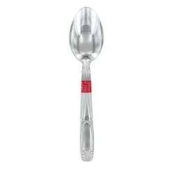 Lot de 6 cuillères à soupe design relief