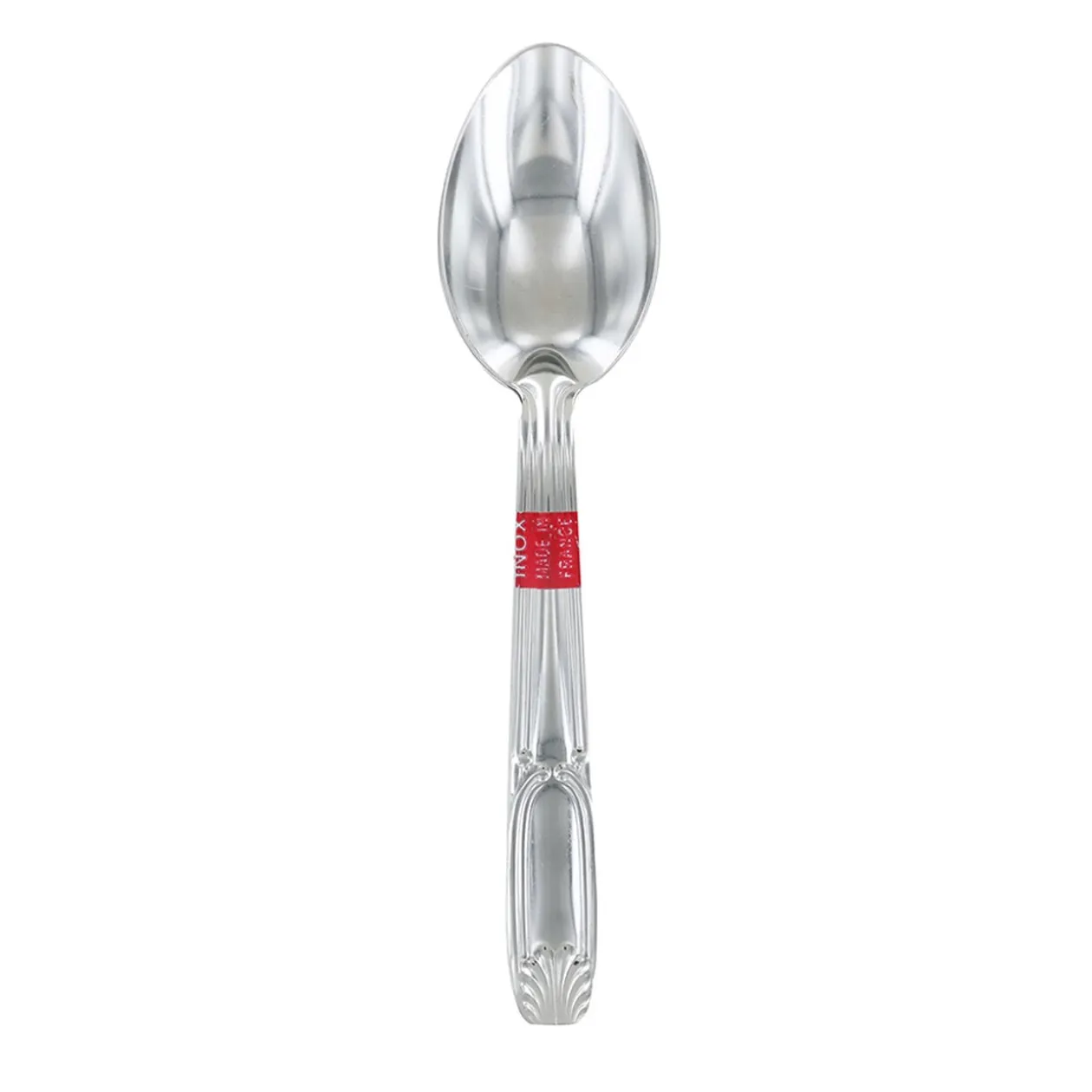 Lot de 6 cuillères à soupe design relief
