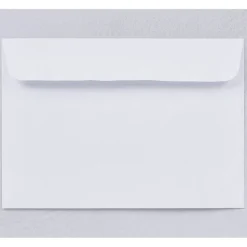 Lot de 50 enveloppes blanches avec bande auto-adhésive 11,4x16,2cm < Gifi New