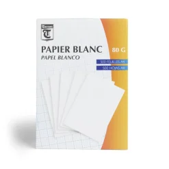 Lot de 500 feuilles de papier blanc A4 80g < Gifi Best