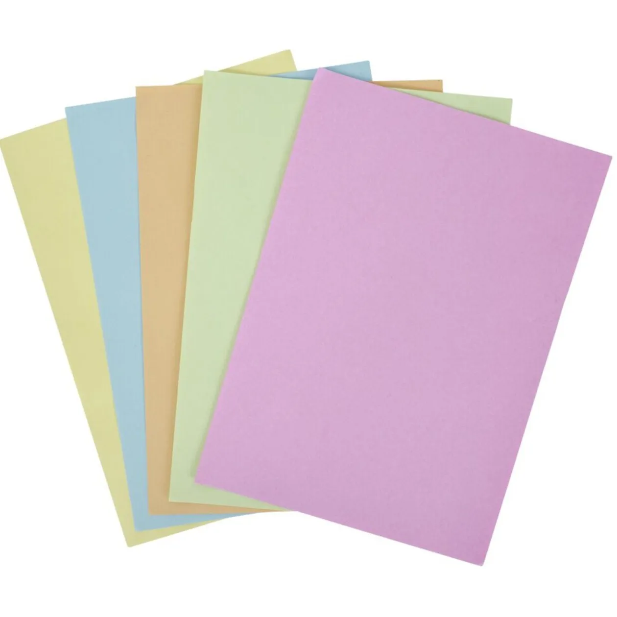 Lot de 250 feuilles de papier couleur A4 80g