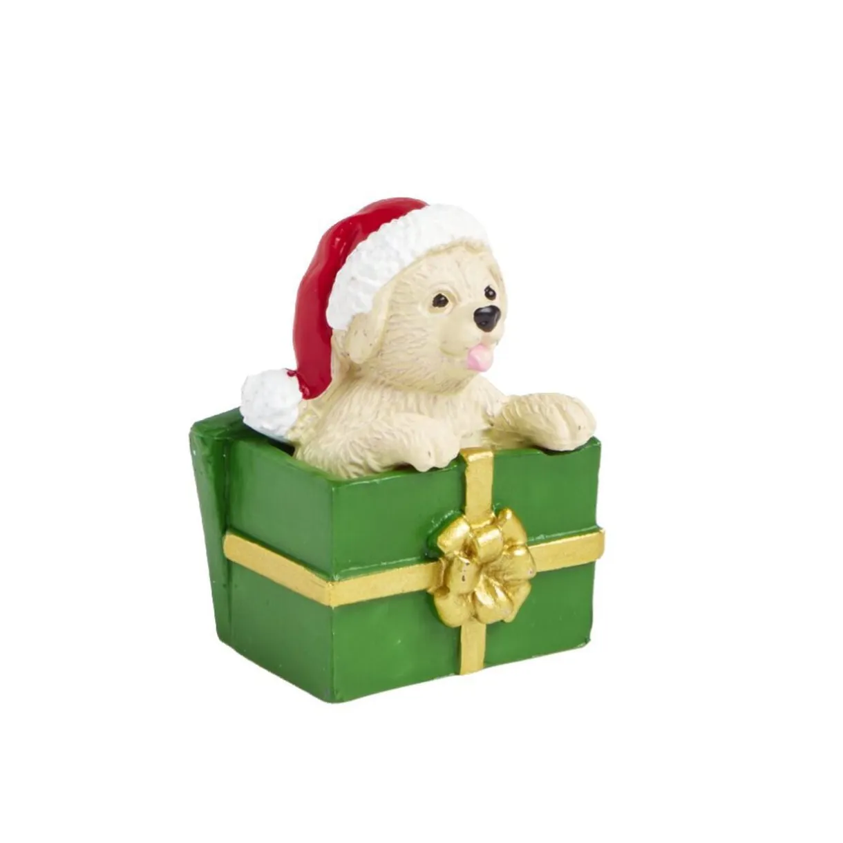Lot de 3 figurines pour village animé de Noël thème chiots < Gifi Best