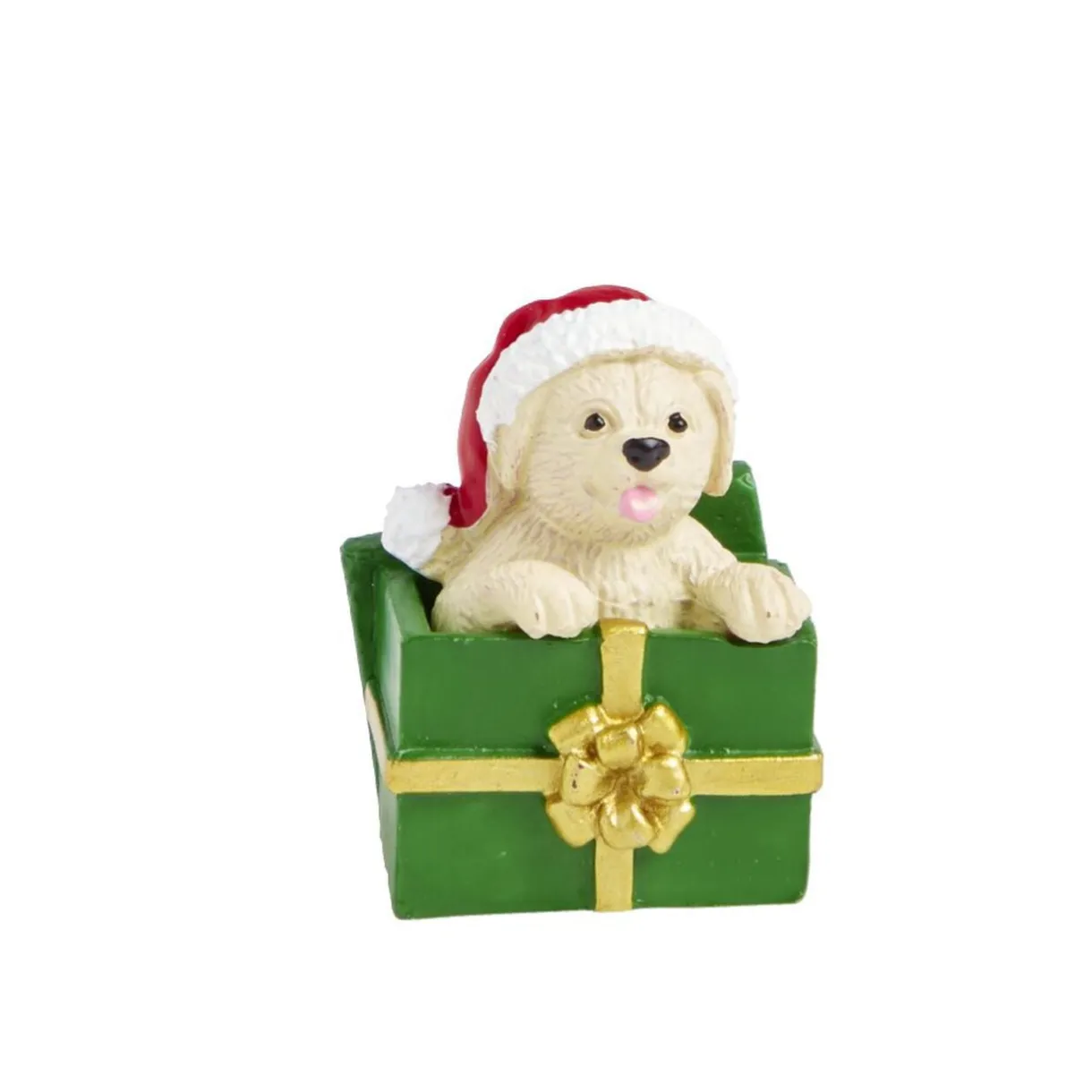 Lot de 3 figurines pour village animé de Noël thème chiots < Gifi Best