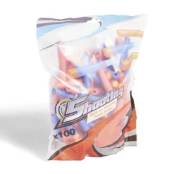 Lot de 100 fléchettes en plastique Ø7,2xL.1,3cm < Gifi Outlet