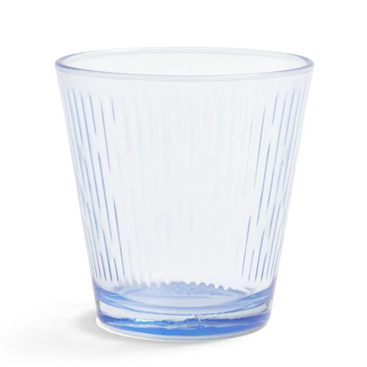 Lot de 4 gobelets en verre Nora coloré transparent 25,5cl < Gifi Sale