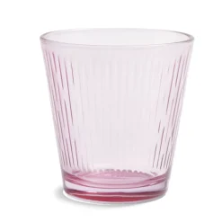 Lot de 4 gobelets en verre Nora coloré transparent 25,5cl < Gifi Sale