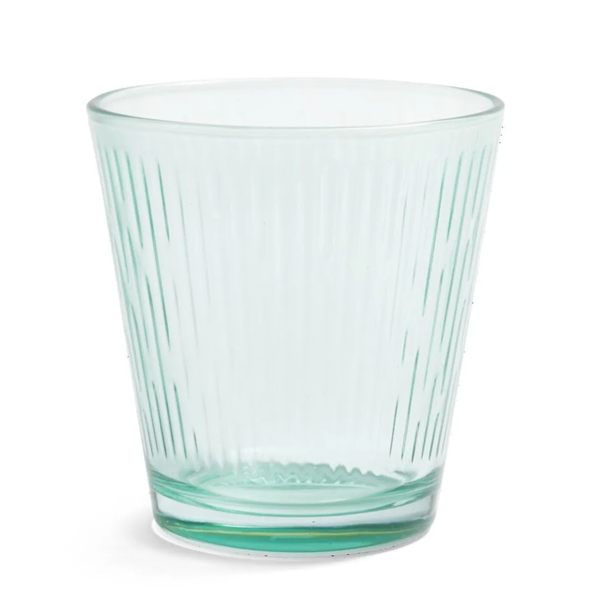 Lot de 4 gobelets en verre Nora coloré transparent 25,5cl < Gifi Sale