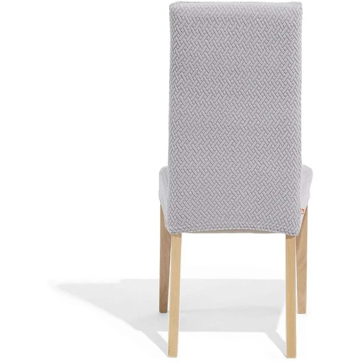 Lot de 2 housses de chaise polyester gris 45xH45x40cm < Gifi Discount