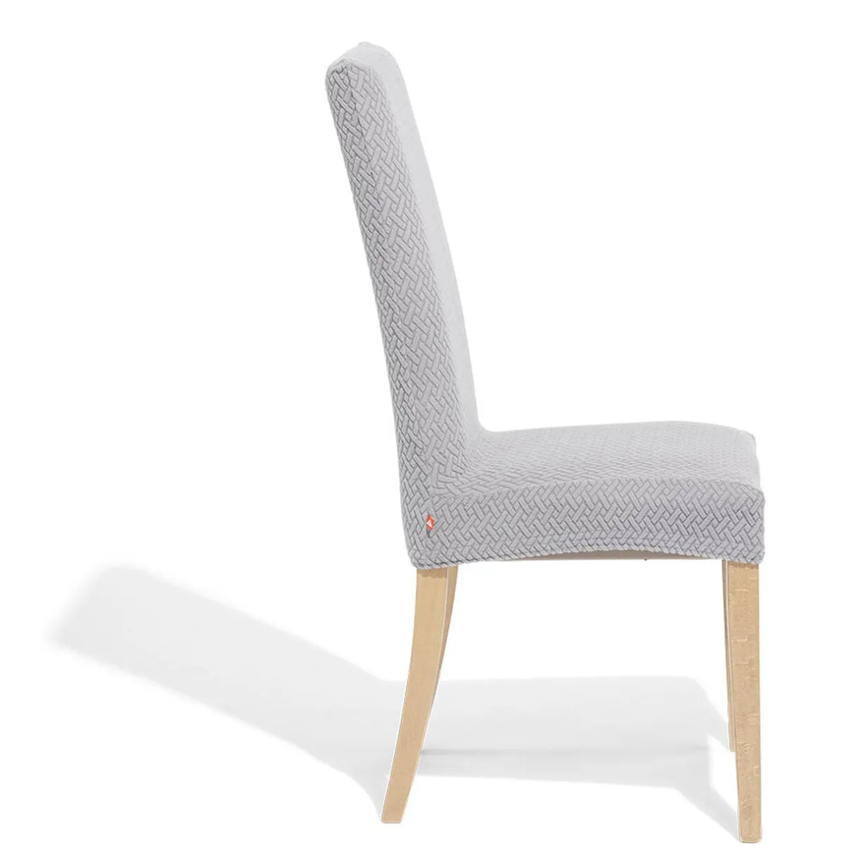 Lot de 2 housses de chaise polyester gris 45xH45x40cm < Gifi Discount