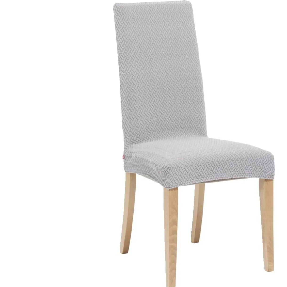Lot de 2 housses de chaise polyester gris 45xH45x40cm < Gifi Discount