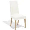 Lot de 2 housses de chaise polyester beige 45xH45x40cm < Gifi Clearance