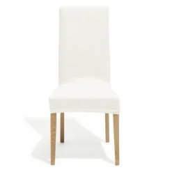 Lot de 2 housses de chaise polyester beige 45xH45x40cm < Gifi Clearance