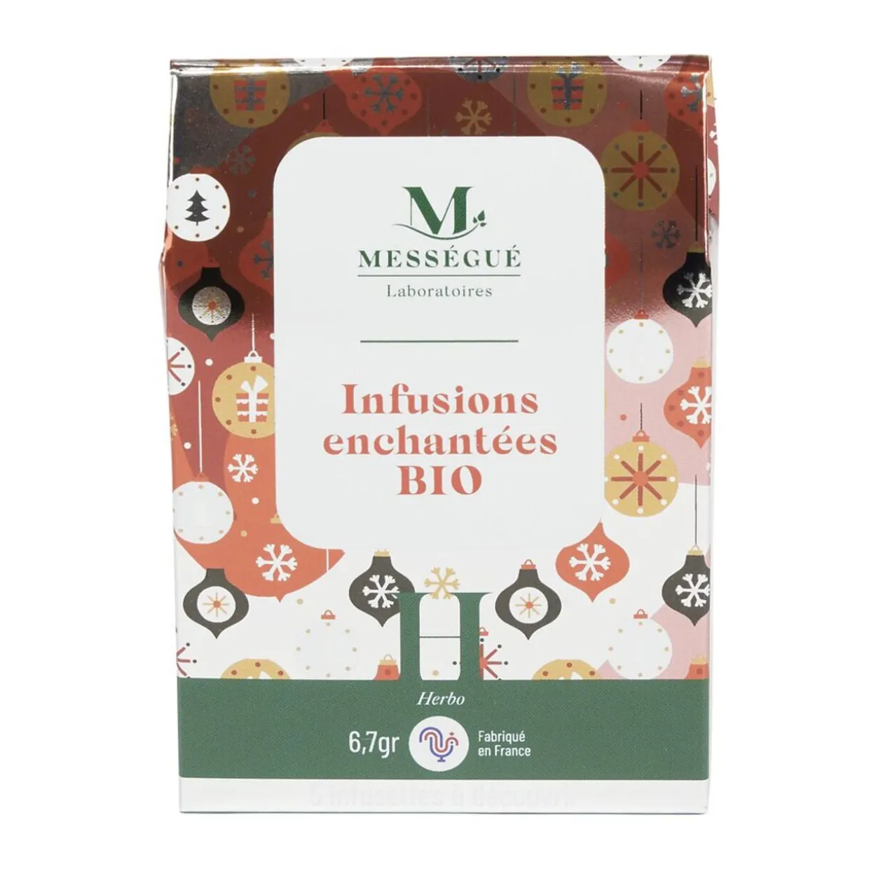 Lot de 5 infusions Noël (modèle 2)