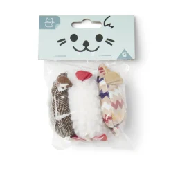 Lot de 3 jouets pour chat souris < Gifi Hot