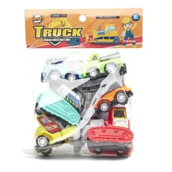 Lot de 6 jouets véhicules de chantier < Gifi New