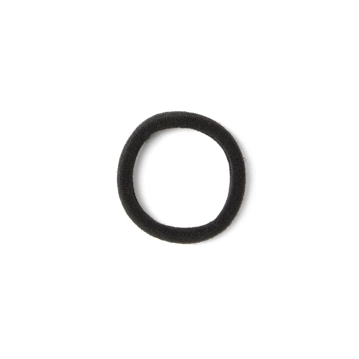 Lot de 20 élastiques à cheveux mousse polyester noir