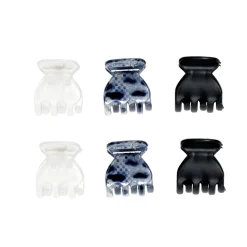 Lot de 6 mini pinces crabes à cheveux < Gifi Best