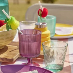 Lot de 12 pailles en papier design fruit < Gifi