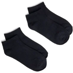 Lot de 2 paires de socquettes 36/40 en fibre de bambou noir < Gifi Clearance