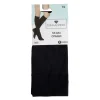 Lot de 3 paires socquette femme polyamide noir opaque 50D