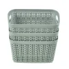 Lot de 3 panières de rangement polypropylène 16,5x16,5cm < Gifi Clearance