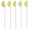 Lot de 5 pics en bois thème Pâques < Gifi Online