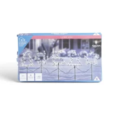 Lot de 5 pics lumineux à planter H50cm blanc froid < Gifi Online