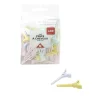 Lot de 40 pinces à cheveux clips couleur pastel
