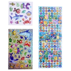 Lot de 3 planches de stickers fantaisie < Gifi Clearance
